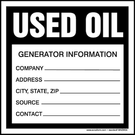 DOT Handling Label, 6