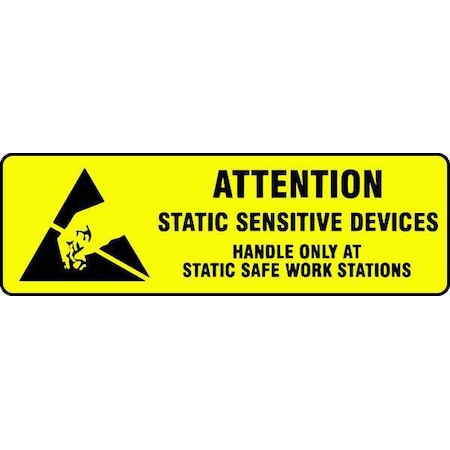 LBL, ATT STATIC SENSITIVE DEV, 2X5/8, 500RL, PK500 MPN:MPC319