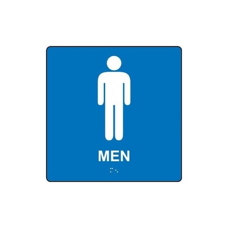 Men, Acrylic, 8 in x 8 in MPN:PAD921BU