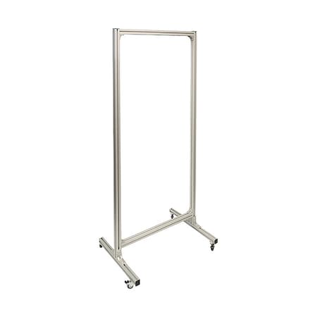 Shadow Board Stand, Silver, 68 in H MPN:PSB200