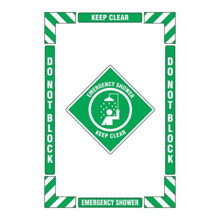 Floor Sign, Vertical Rectangle, English, PSR105 MPN:PSR105