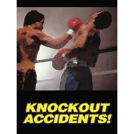 Poster, Knockout Accidents!, 22 in H x, 17 in W, Plastic MPN:SP124532L