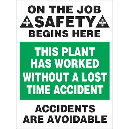 Poster, 22 in H x, 17 in W, Plastic MPN:SP124886L