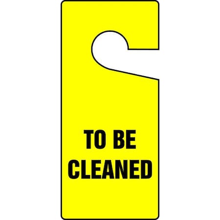 To Be Cleaned, 4 in W x 9 in H, 10 PK MPN:TAD843