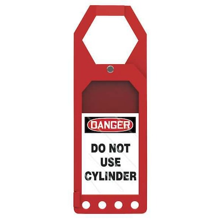 Secure Status Tag Holder, Status Alert, Plastic, 10 in H x 3 1/2 in W, Rectangle MPN:TSS906