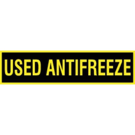 Safety Label, 2-1/4 in. H, Yellow/Black MPN:XVQ225X9GDYR