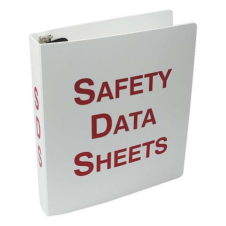 Binder, Safety Data Sheets, 12 in W, 11 5/8 in H MPN:ZRS640