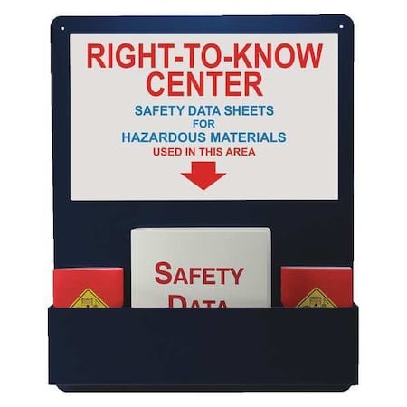 Right to Know Center, Aluminum, 24 in W, 30 in H MPN:ZRS729