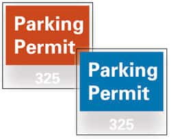 Example of GoVets Parking Tags category