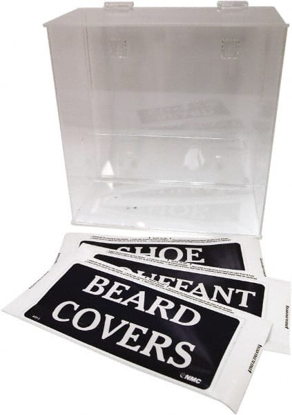 Table and Wall Mount Bouffant Cap Beard Cover and Shoe Cover Dispenser MPN:ACD