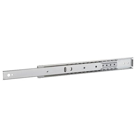 Drawer Slide, Side Mount, 3/4 Ext., Soft Close, PK2, 1/2