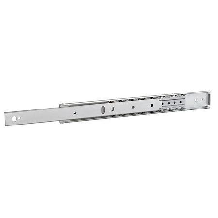 Drawer Slide, Side Mount, 3/4 Ext., Soft Close, PK2, 1/2
