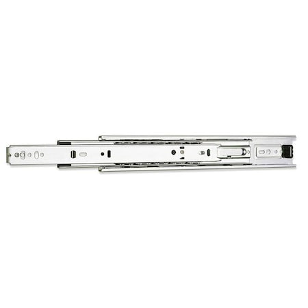 Drawer Slide, Side/Bracket Mount, Full, Soft Close, PK2, 1/2