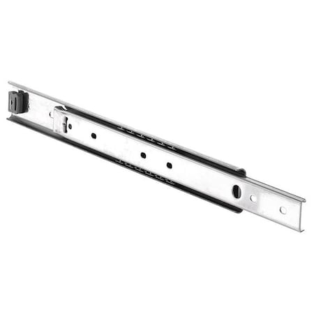Drawer Slide, Side/Hard Mount, 3/4 Ext., Conv., PK2, 1/2