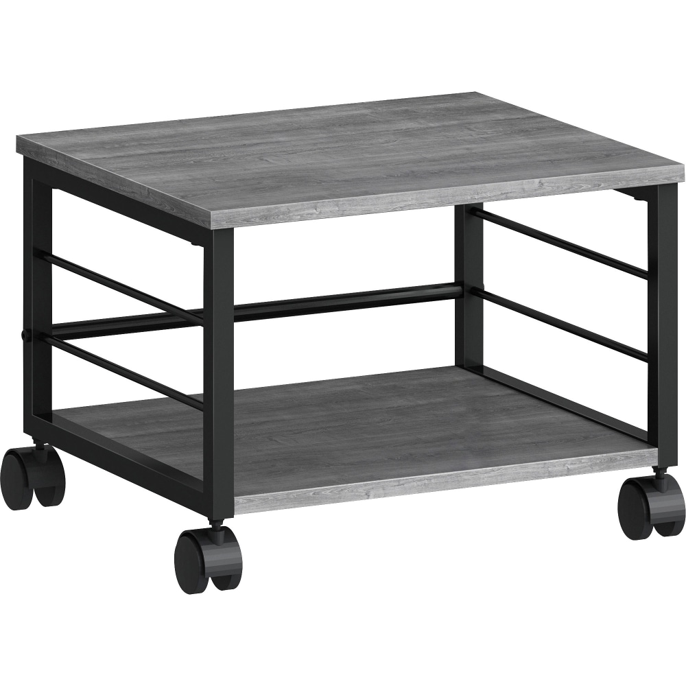 Lorell Underdesk Mobile Machine Stand - 150 lb Load Capacity - 13.20inx18.70inx 15.70in Depth - Desk - Powder Coated - 60262 MPN:60262