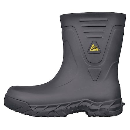 Men's Bullfrog Pro II Rubber Boot, Composite Toe, Black, 10 MPN:885999105154
