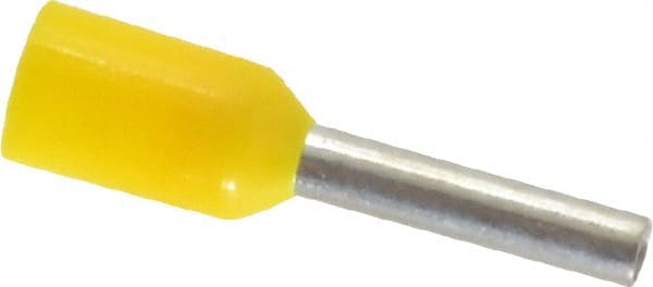 18 AWG, Partially Insulated, Crimp Electrical Wire Ferrule MPN:107662