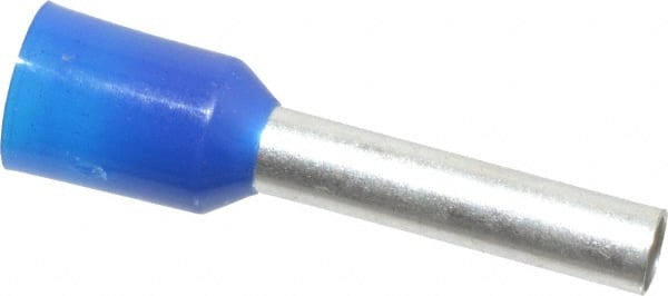 14 AWG, Partially Insulated, Crimp Electrical Wire Ferrule MPN:107665