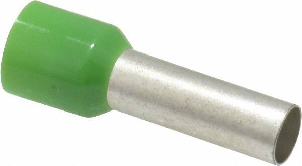 6 AWG, Partially Insulated, Crimp Electrical Wire Ferrule MPN:107674