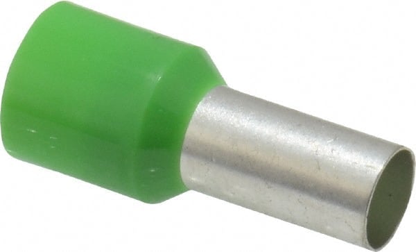 6 AWG, Partially Insulated, Crimp Electrical Wire Ferrule MPN:107675