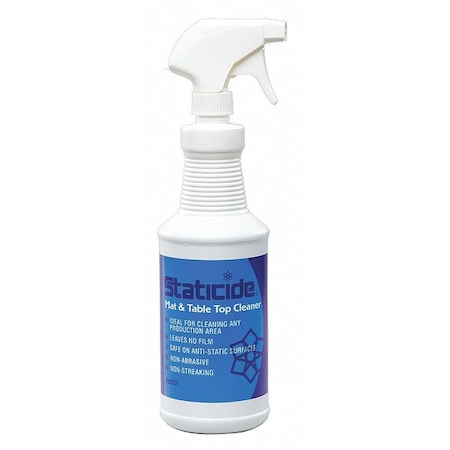 Mat and Table Top Cleaner, Trigger Spray Bottle, 32 oz, Pleasant MPN:6001