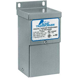 Acme Electric T279747S 1 &Oslash; 60 Hz 120/208/240/277 Primary Volts 15.0 W T279747S