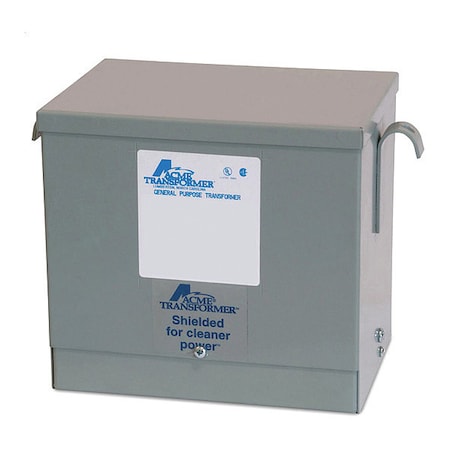 Drive Isolation Transformer, 7.5 kVA, NEMA 3R, 133/230V AC, 460V AC MPN:DTGA72S