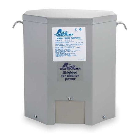 Buck Boost Transformer, 7.5 kVA, NEMA 3R, 24/48V AC, 240/480V AC MPN:T243570