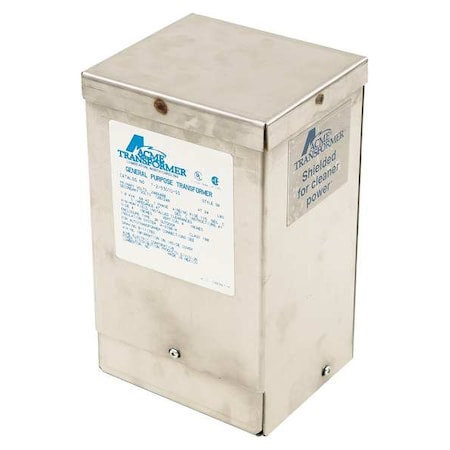 Low Voltage Distribution Transformer, 250 VA, NEMA 3R, 120/240V AC, 240/480V AC MPN:T253007SS