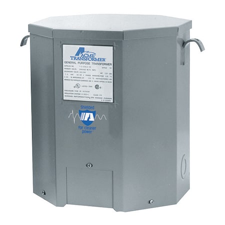 Low Voltage Distribution Transformer, 10 kVA, NEMA 3R, 120/240V AC, 240/480V AC MPN:T2535163S