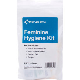 First Aid Only® Feminine Hygiene Kit 6 Pieces 91632