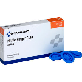 First Aid Only Nitrile Finger Cots 25/box 90377