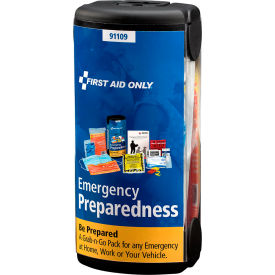 First Aid Only® Emergency Preparedness Pod 24 Pieces Plastic Case 91109