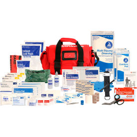 First Aid Only® Large Enhanced First Responder Bag 168 Pieces Fabric Case 91146