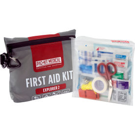 Pac-Kit® Medium Explorer Watertight First Aid Kit 76 Pieces Fabric Case 96009