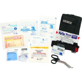 Elite First Aid Tactical IFAK PRO Kit with Bleeding Control 30 Pieces Fabric Case FA142B-PRO