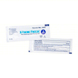 X-Treme Freeze Muscle Gel 3g Packets 5 per Bag 52090-001 - Pkg Qty 48
