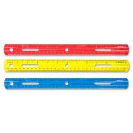 Westcott® Plastic English and Metric School Ruler 12