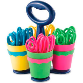 Westcott 14755 School Caddy & 25 Kids Scissors w/Anti-Microbial Product Protection 5