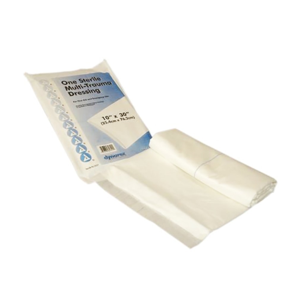 First Aid Only Multi-Trauma Dressing, 10in x 30in, White MPN:3-700