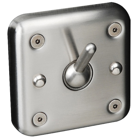Clothes Hook Panel with 1 Hook, SS MPN:1830