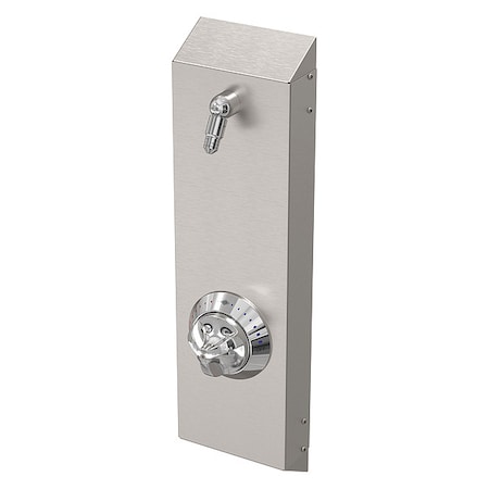 ShowerFaucetPanel, 28.625inH, 7.5inW, Brass MPN:458B-W