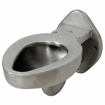 Prison Toilet SS Back Spud Wall Mount MPN:R2100-W-1