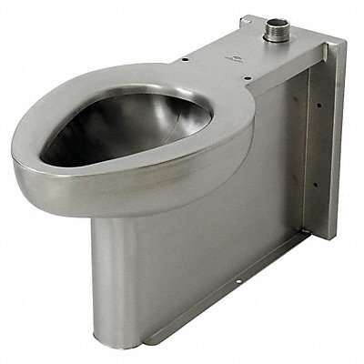 Prison Toilet SS Top Spud Floor Mount MPN:R2115-T-2