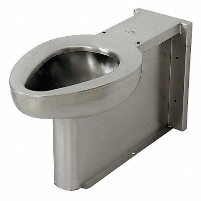 Prison Toilet SS Back Spud Floor Mount MPN:R2115-W-2