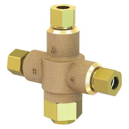 Tempering Valve, Brass, 125 psi Pressure MPN:ST70-38