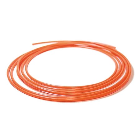 Orange PE Tubing, 1/8