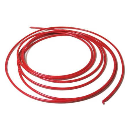 Red PE Tubing, 1/8