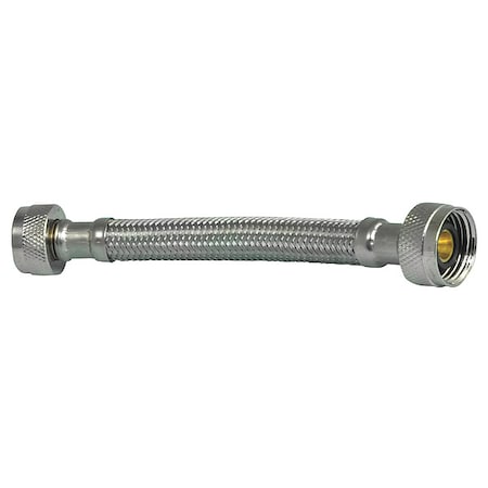 Braided Supply Hose, Stainless Steel MPN:2195-010-000