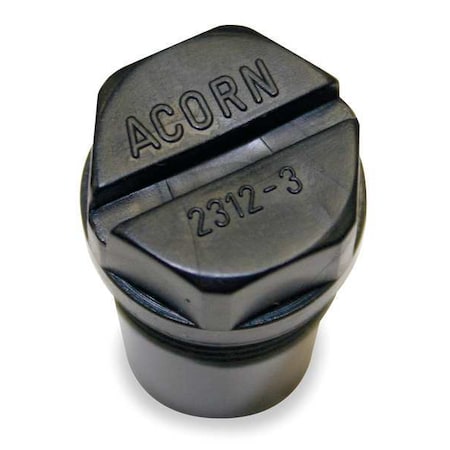 Flow Control Plug, Blk MPN:2312-003-001